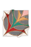 Geometrik Desenli 90X90 Pierre Cardin Polyester Tivil Eşarp 