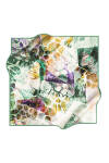 Renkli 90X90 Pierre Cardin Polyester Tivil Eşarp 