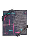 Renkli 90X90 Pierre Cardin Polyester Tivil Eşarp 