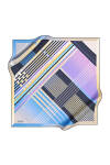 Renkli 90X90 Pierre Cardin Polyester Tivil Eşarp - 1
