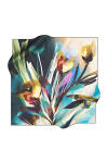 Renkli 90X90 Pierre Cardin Polyester Tivil Eşarp 
