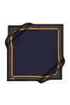 Zincir Desenli 90X90 Pierre Cardin Polyester Tivil Eşarp 