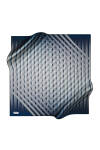 Renkli 90X90 Pierre Cardin Tivil Eşarp 