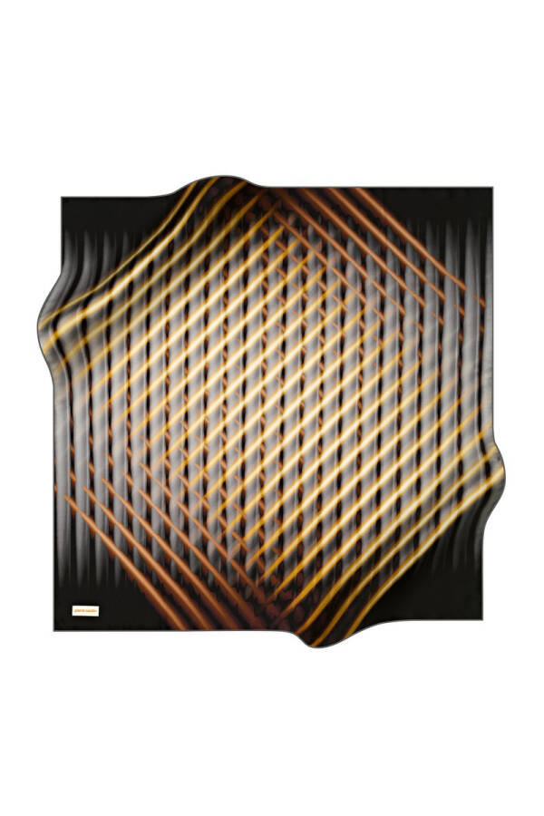 Renkli 90X90 Pierre Cardin Tivil Eşarp - 1