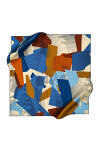 Geometrik Desenli 90X90 Pierre Cardin Tivil Eşarp 