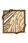 Renkli 90X90 Pierre Cardin Tivil Eşarp 
