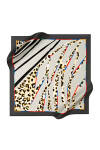 Geometrik Desenli 90X90 Pierre Cardin Tivil Eşarp 
