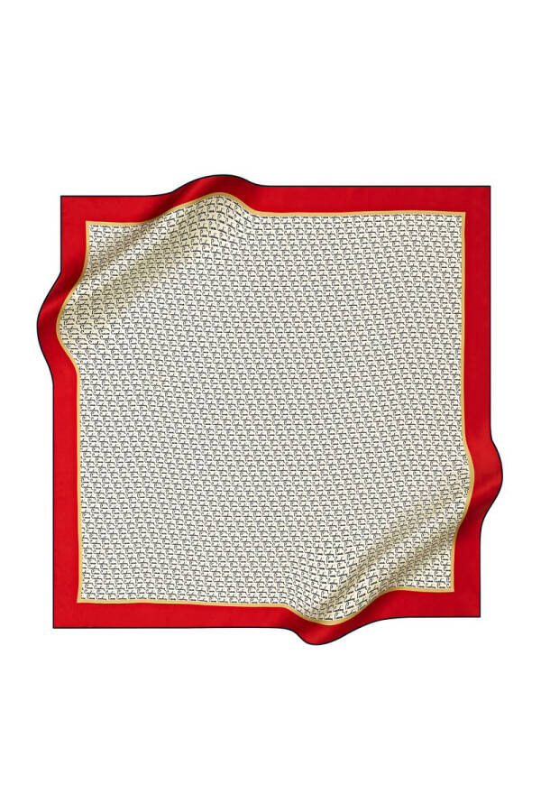 Renkli 90X90 Pierre Cardin Tivil Eşarp - 1