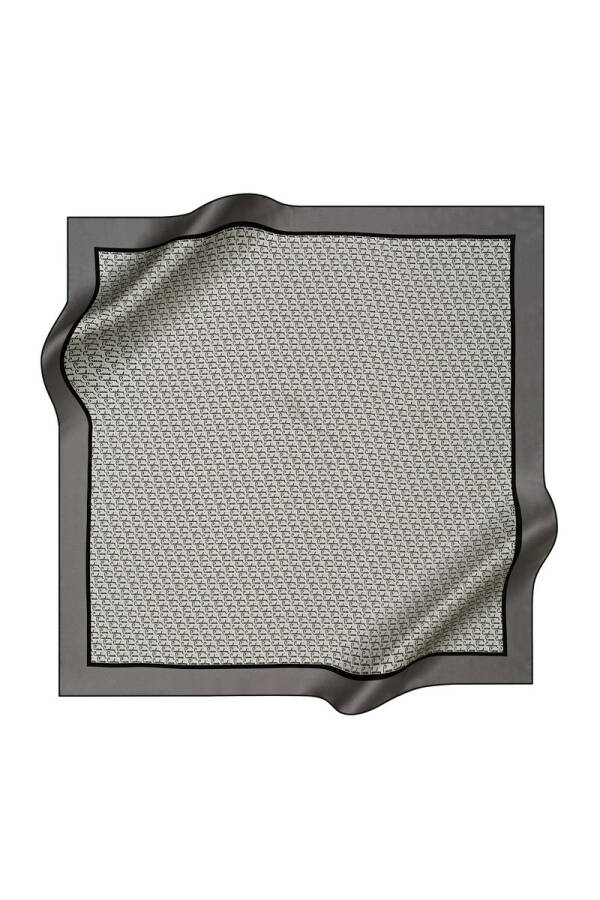Geometrik Desenli 90X90 Pierre Cardin Tivil Eşarp - 1