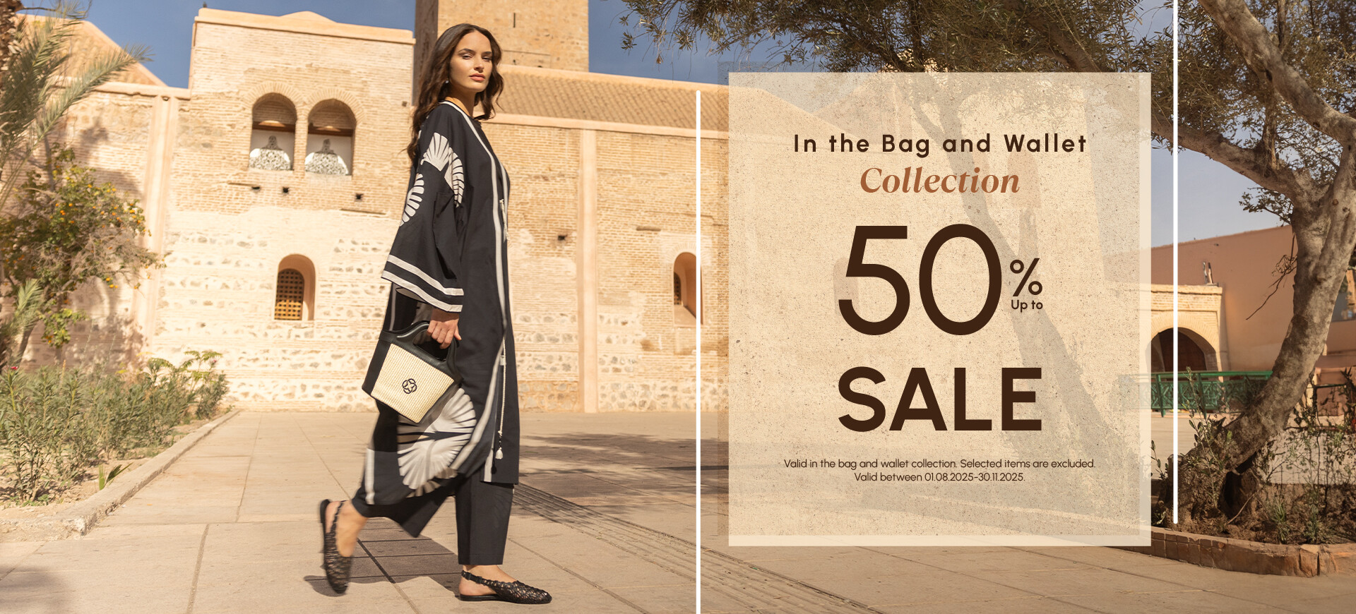 INTHE BAG AND WALLET % 50