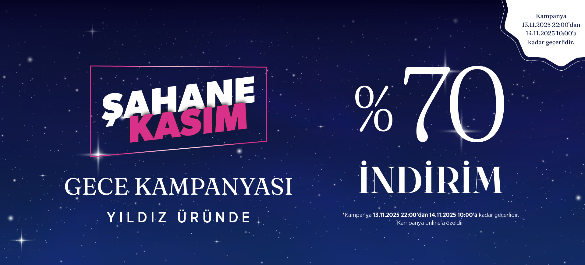 GECE KAMPANYASI PANTOLON