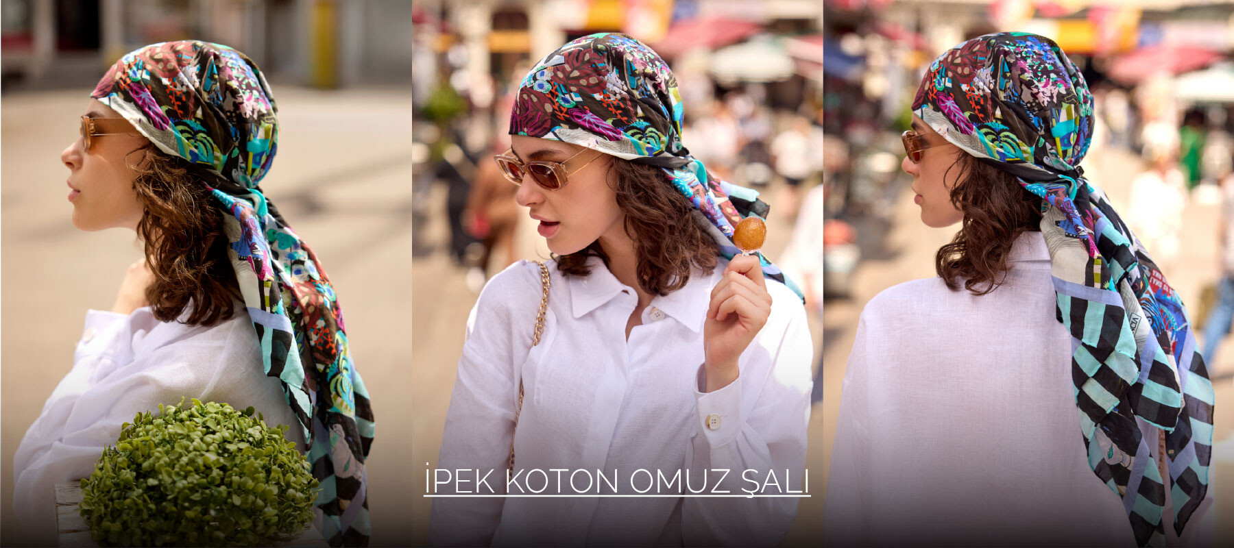 İPEK OMUZ KOTON ŞAL SLİDER