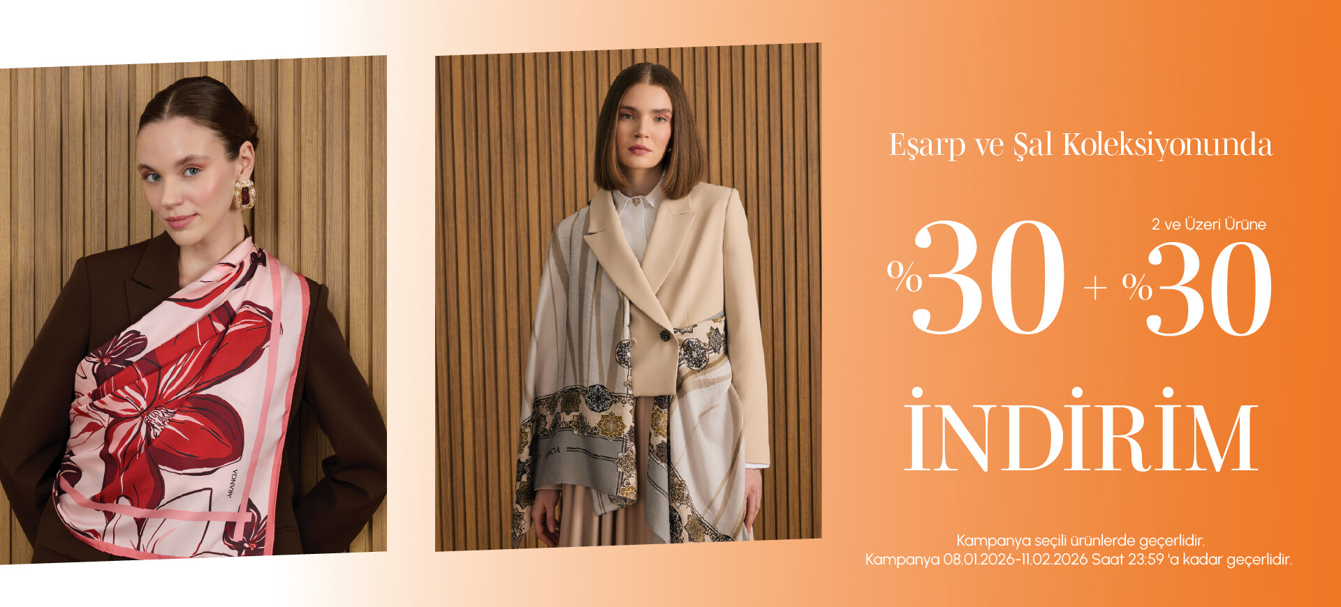 ARANCIA ŞAL % 30 İNDİRİM
