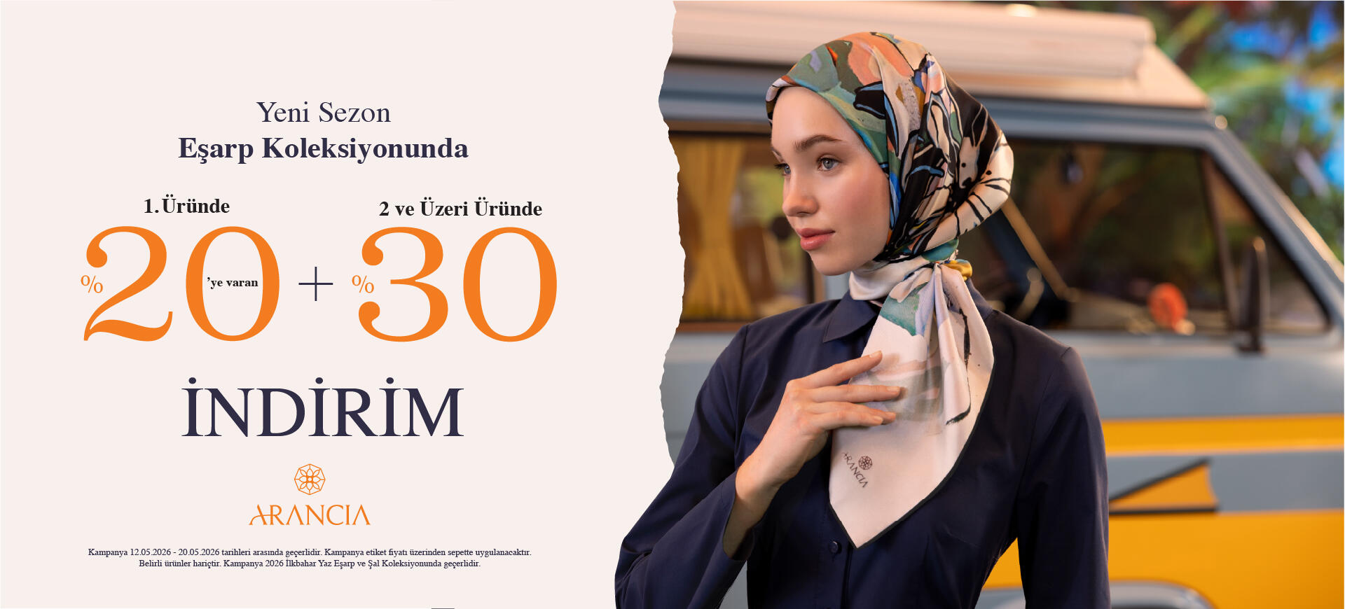 %20 + 2 ve üzeri %30 İndirim