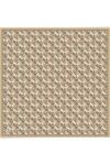 Açık Bej 90X90 İpek Twill Eşarp 