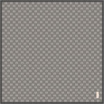 Açık Gri 90X90 İpek Krep Saten Eşarp - 1