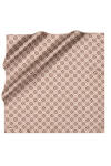 Açık Gri 90X90 İpek Twill Eşarp 