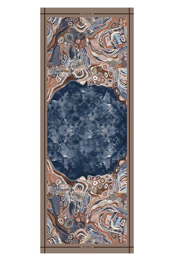 Açık Kahverengi 70X200 Modal Şal - 1