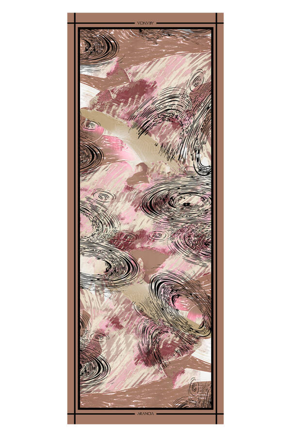 Açık Kahverengi 70X200 Modal Şal - ARANCIA