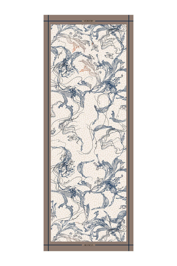 Açık Kahverengi 70X200 Modal Şal - 1