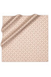 Açık Kahverengi 90X90 İpek Twill Eşarp 