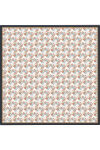 Açık Kahverengi 90X90 İpek Twill Eşarp 