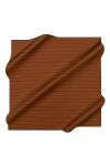 Açık Kahverengi 90X90 İpek Twill Eşarp 