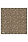 Açık Kahverengi 90X90 İpek Twill Eşarp - 1