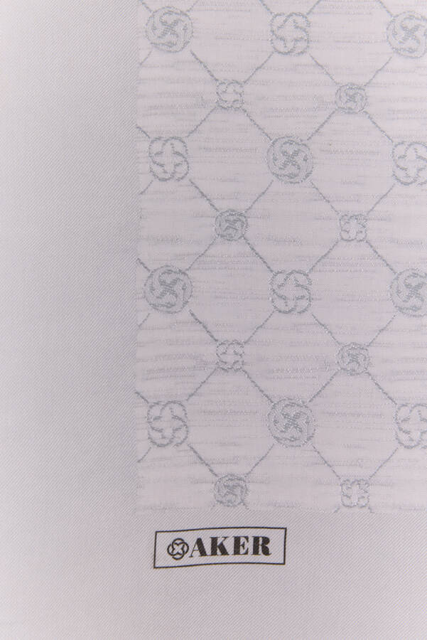 Açık Mavi 70X190 CM Koza Şal - 2