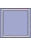 Açık Mavi 90X90 İpek Krep Saten Eşarp - 1
