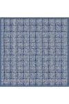 Açık Mavi 90X90 İpek Twill Eşarp - 1