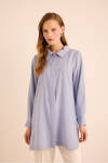 Açık Mavi Basic Tunik - 3
