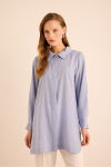 Açık Mavi Basic Tunik - 3