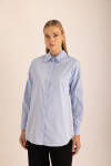 Açık Mavi Cotton Gömlek 