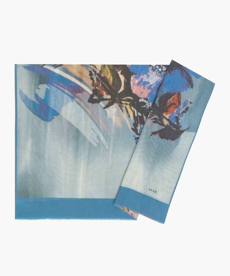 Renkli 75X200 Aker İpek Koton Etol - 1