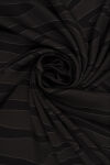 Antrasit 100X100 İpek Krep Saten Eşarp - 2