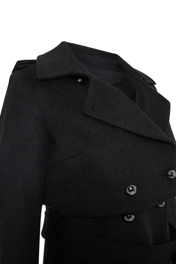 Antrasit 8096111 Gömlek Yaka Kaban - Aker (1)