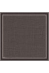 Antrasit 90X90 İpek Twill Eşarp - 1
