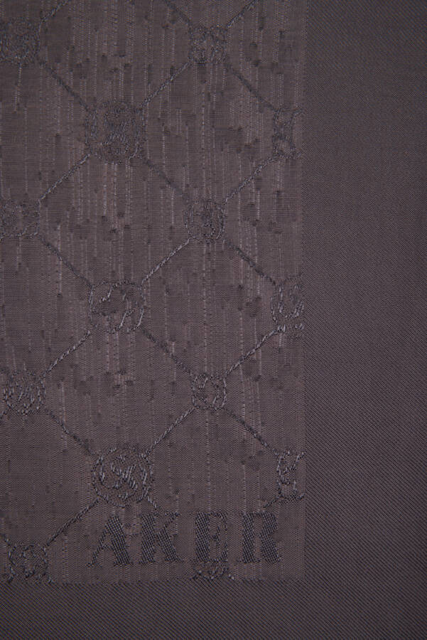 Antrasit 90X90 Koza Eşarp - Aker (1)