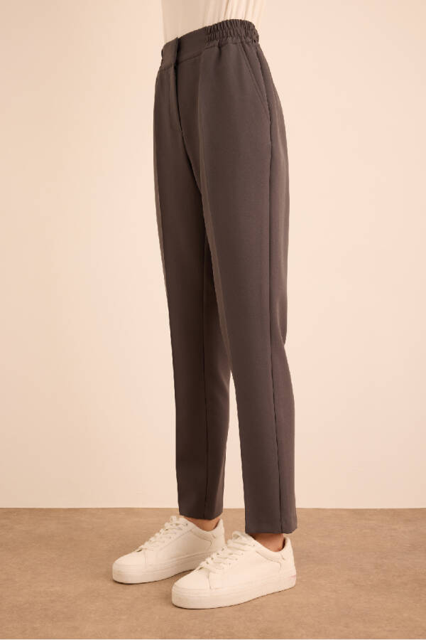 Antrasit Basic Pantolon - 4