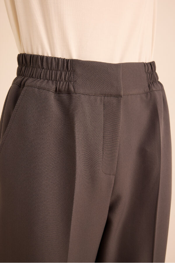 Antrasit Basic Pantolon - 5