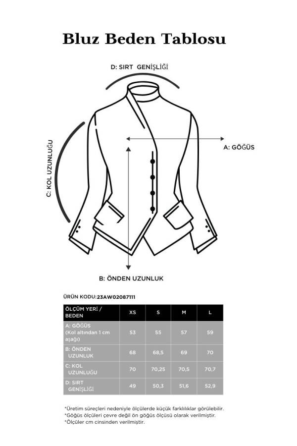 Antrasit Bisiklet Yaka Örme Bluz - 7