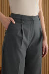 Antrasit Dokuma Pantolon - 6