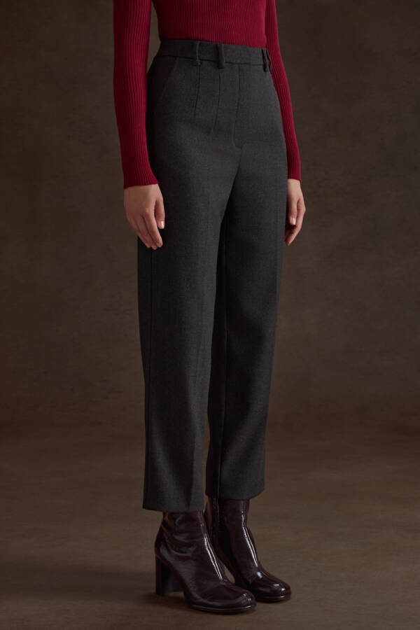 Antrasit Klasik Pantolon - 3