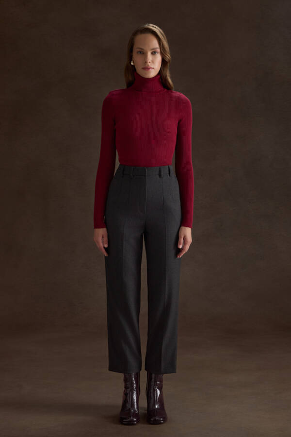 Antrasit Klasik Pantolon - 1