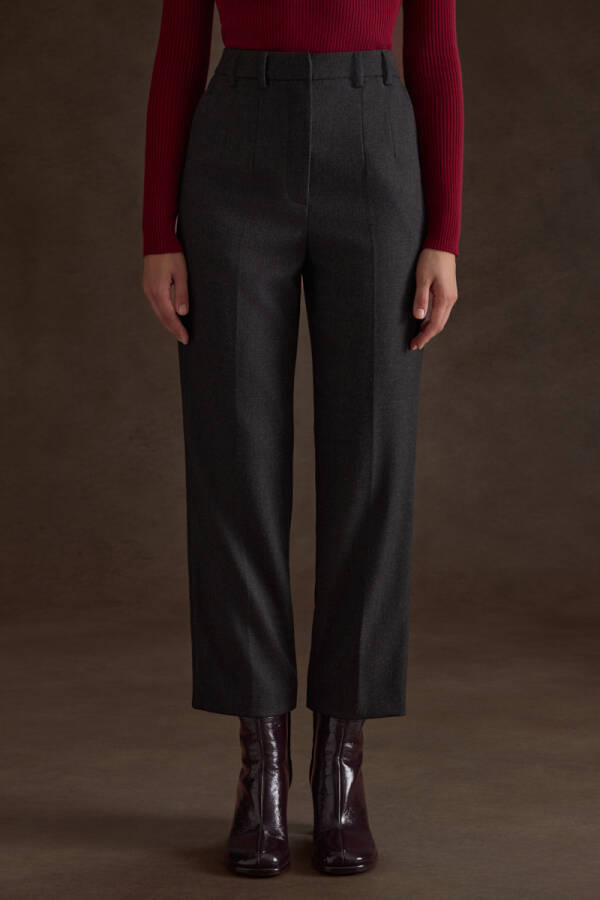 Antrasit Klasik Pantolon - 2