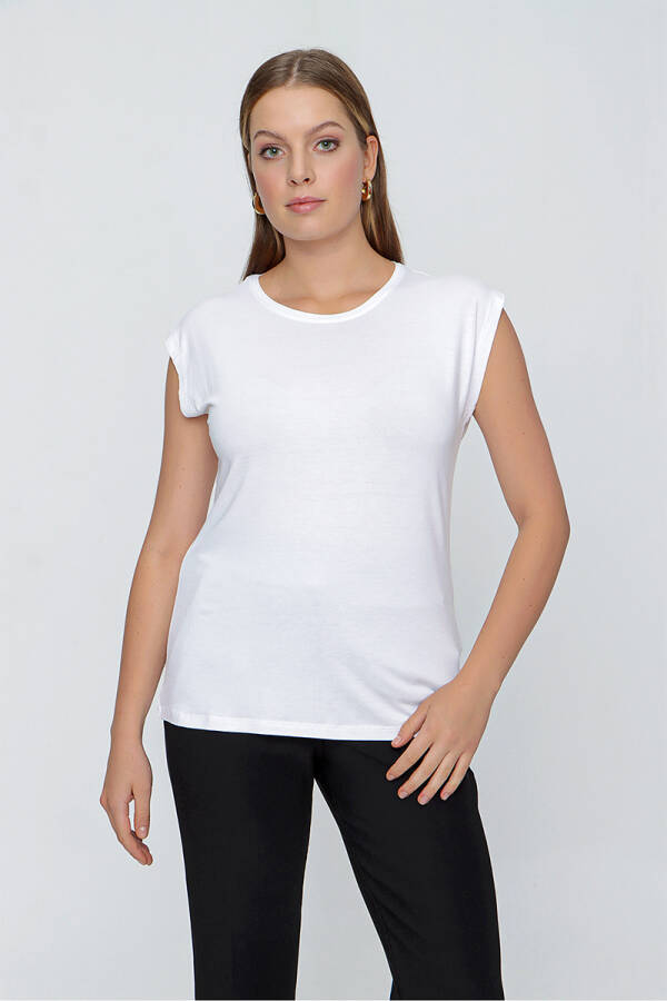 Beyaz VİSKON SIFIRKOLBODY - 1