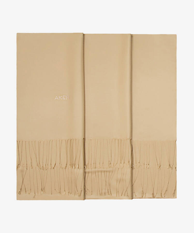 Bej 1010165 SWAROVSKI TASLI IPEK SAL - 1