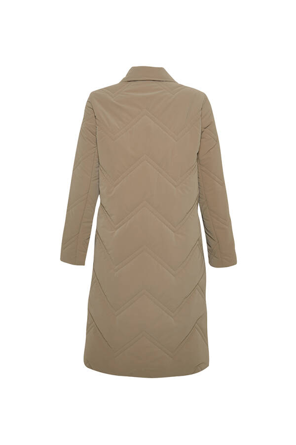 Bej Gömlek Yaka Mont - 3