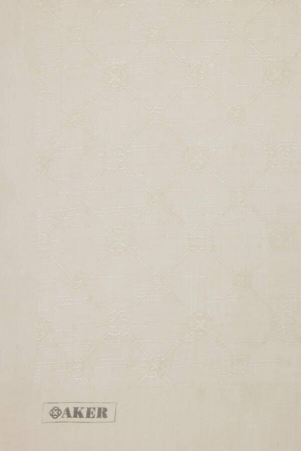 Açık Bej 70X190 CM Koza Şal - 4